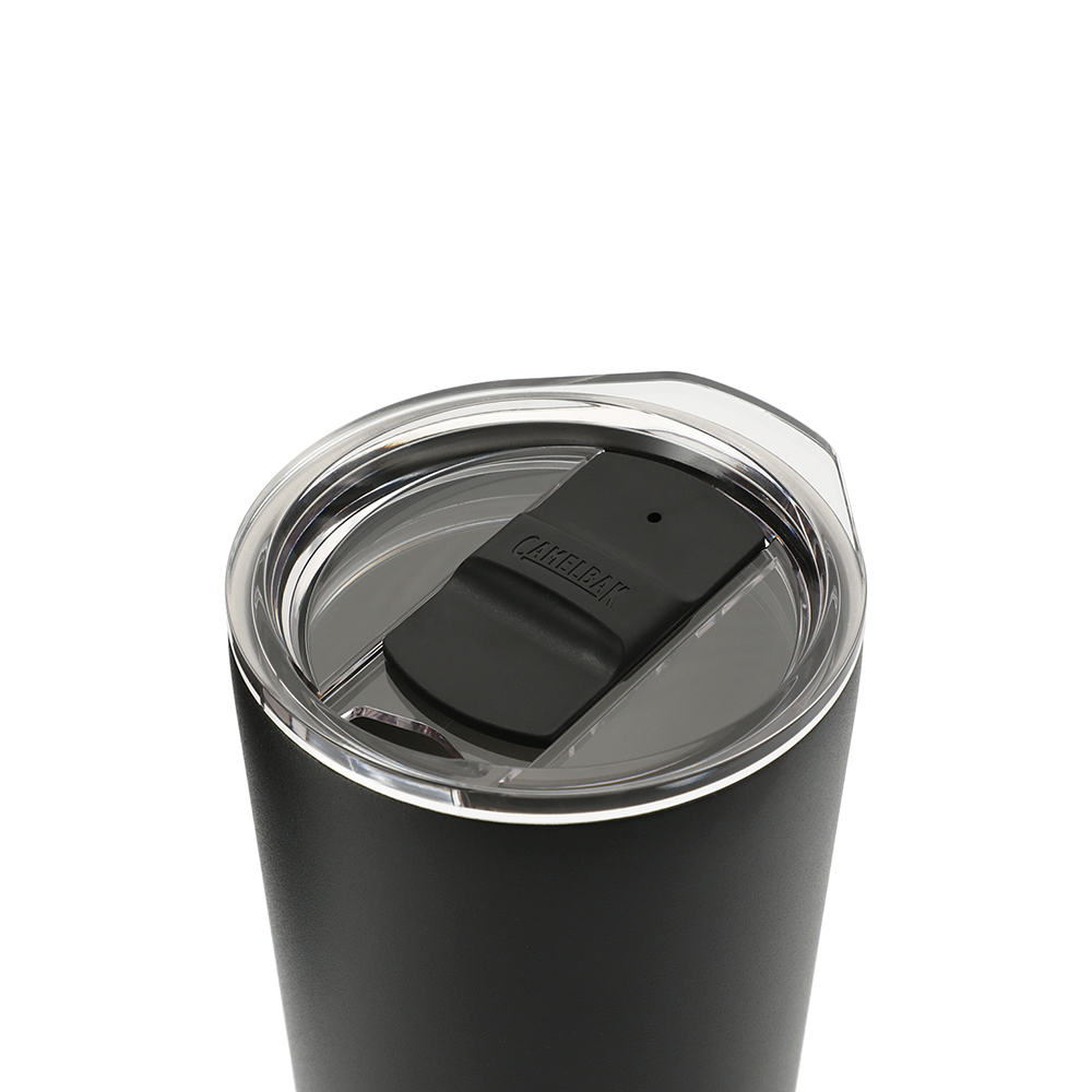 Black Insulated Stainless Steel Tumbler